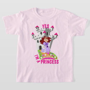 Camiseta Sí, soy una princesa