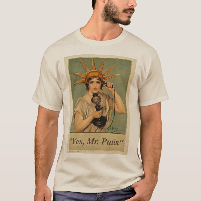 Camiseta Sí Sr. Putin Tee (Anverso)