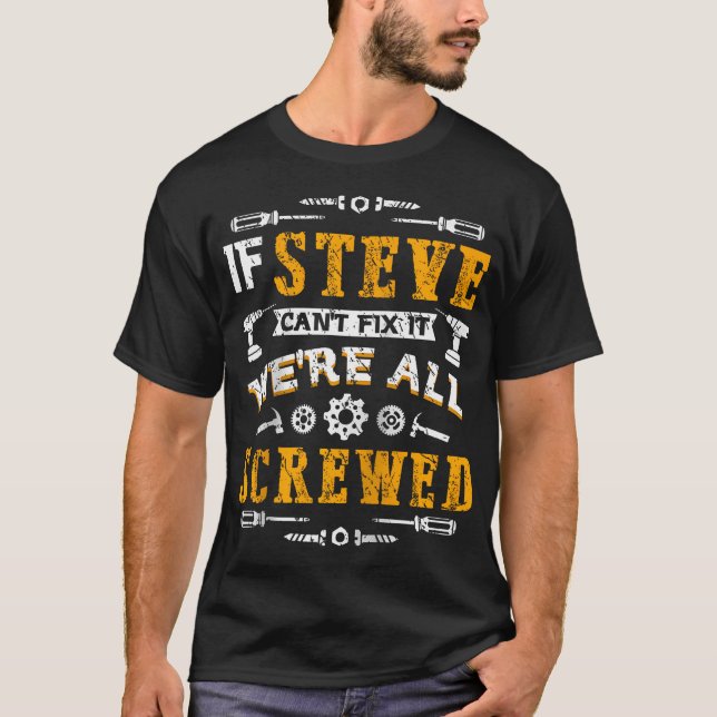 Camiseta Si Steve No Puede Arreglarlo, Todos Somos Fatones  (Anverso)
