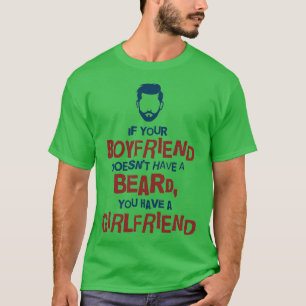 Camiseta Si Su Novio No Tiene Barba1