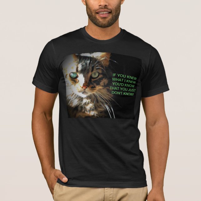 Camiseta Si supieras que no lo sabes (Anverso)