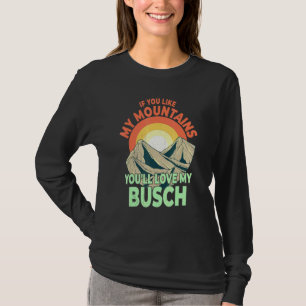 Camiseta Si Te Gustan Mis Montañas Amarás Mi Senderista Bus