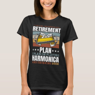 Camiseta Sí, Tengo Un Plan De Jubilación Músico De Armonía