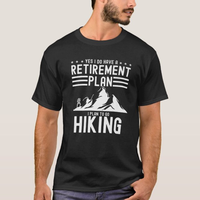 Camiseta Sí, tengo un plan de retiro Mujeres Caminando (Anverso)