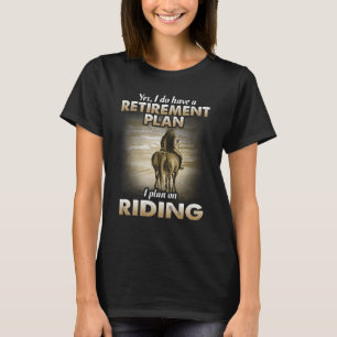 Camiseta Sí, tengo un plan de retiro, planeo viajar, cabal