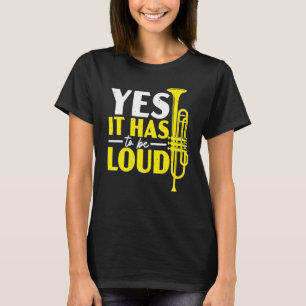 Camiseta Sí Tiene Que Ser Fuerte Trompetistas Trompetista M