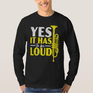 Camiseta Sí Tiene Que Ser Fuerte Trompetistas Trompetista M