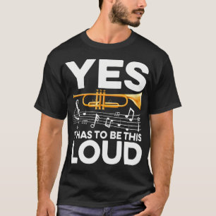 Camiseta Sí Tiene Que Ser Tan Fuerte - Trompetista