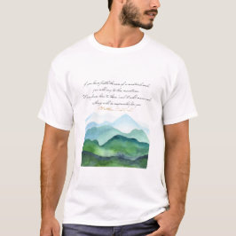 Camiseta Si tienes fe en el tamaño de una semilla de mostaz