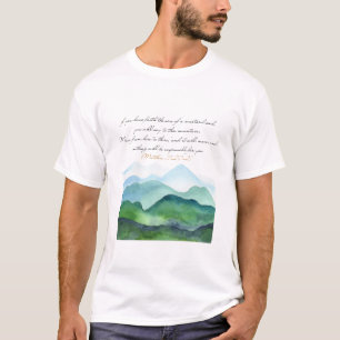 Camiseta Si tienes fe en el tamaño de una semilla de mostaz
