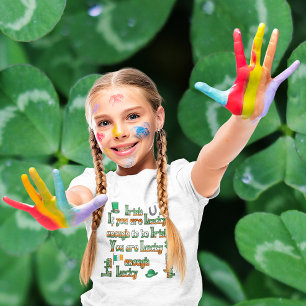 Camiseta Si tienes la suerte de ser irlandés