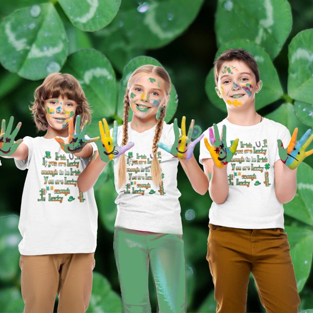 Camiseta Si tienes la suerte de ser irlandés (Subido por el creador)