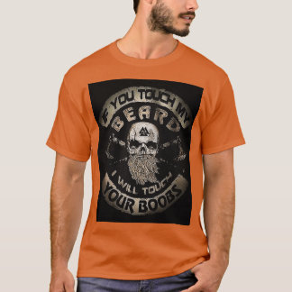 Camiseta Si tocas mi barba