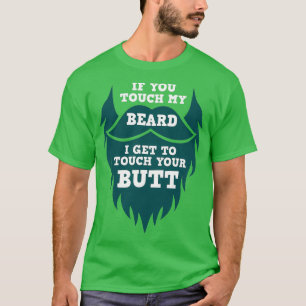 Camiseta Si Tocas Mi Barba 1