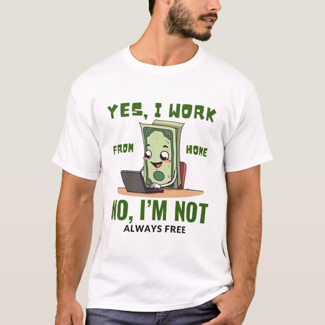 Camiseta Sí, trabajo (Anverso)