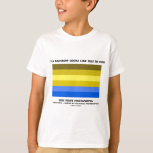Camiseta Si un arco iris mira gustos esto usted tiene