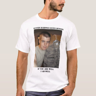 Camiseta Si usted es pozo que estoy bien
