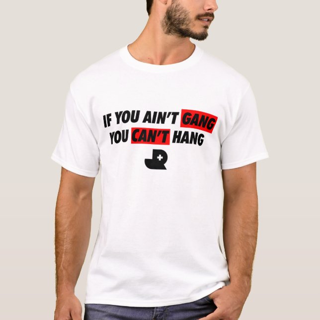 Camiseta Si usted no es cuadrilla (Anverso)