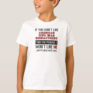 Camiseta Si usted no tiene gusto de la reconstrucción