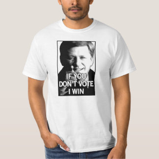 Camiseta Si usted no vota los triunfos de Harper
