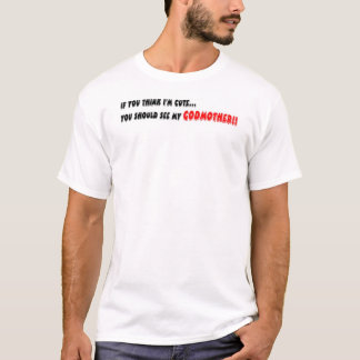 Camiseta Si usted piensa que soy lindo usted debe ver a mi
