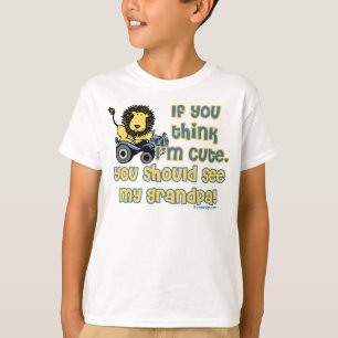 Camiseta ¡Si usted piensa que soy lindo, usted debo ver a