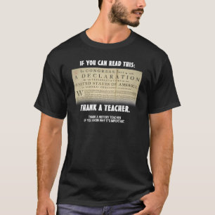 Camiseta Si usted puede leer esto…