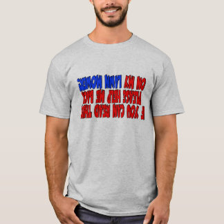 Camiseta Si usted puede leer esto me puso detrás en mi