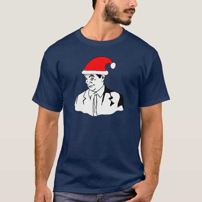 Camiseta Si usted sabe lo que significo - meme de Navidad (Anverso)