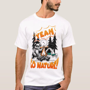 Camiseta ¡Sí, vamos a la naturaleza!