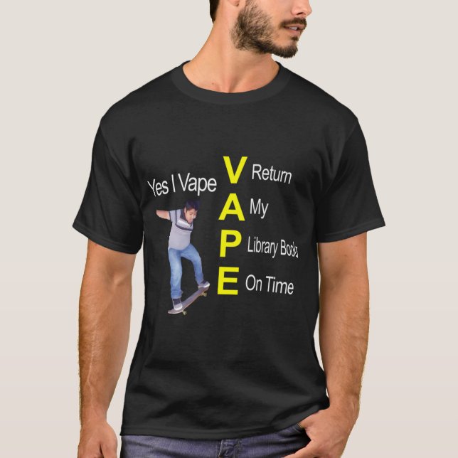 Camiseta Sí, Vape Surreal Dank Meme (Anverso)