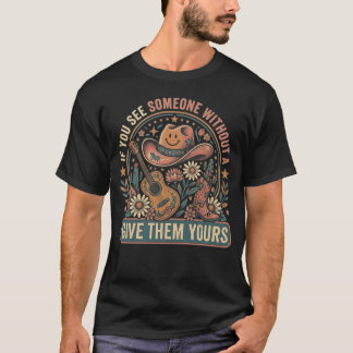 Camiseta Si Ves a Alguien Sin Una Sonrisa Dales La Tuya