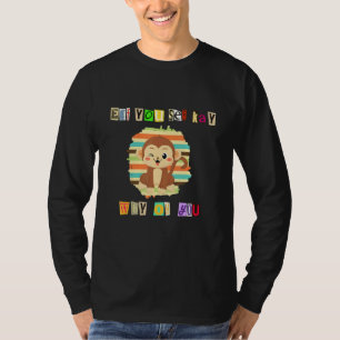 Camiseta Si Ves A Kay Por Qué Oh Mono El Retro De Yoga Vint