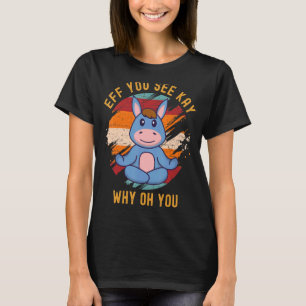 Camiseta Si Ves A Kay Por Qué Te Aburras De Un Burro Vintag