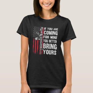 Camiseta Si Vienes Por El Mío Mejor Traes Tu Ar