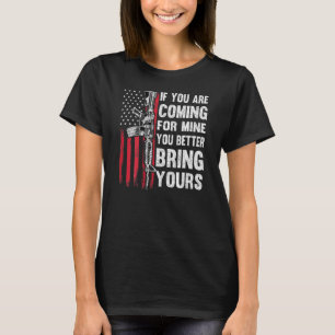 Camiseta Si Vienes Por El Mío Mejor Traes Tu Ar