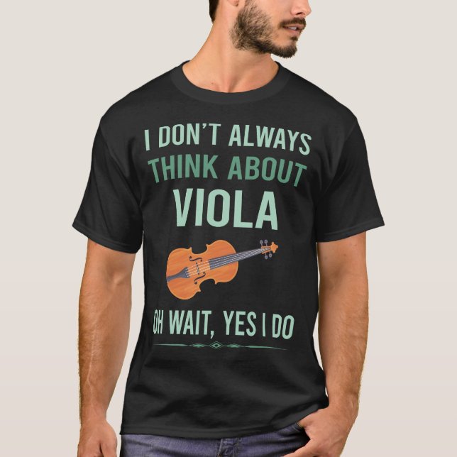 Camiseta Sí, Viola Violista (Anverso)