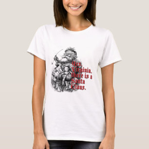 Camiseta Sí Virginia, hay un Papá Noel