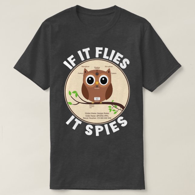 Camiseta Si vuela, espira (Diseño del anverso)