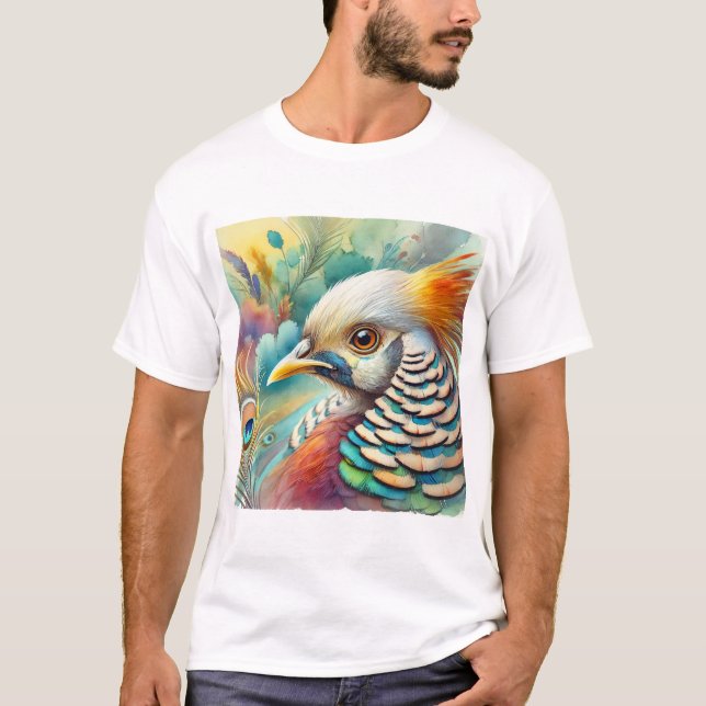 Camiseta Siamese Pheasant 230824AREF115 - Watercolor (Anverso)