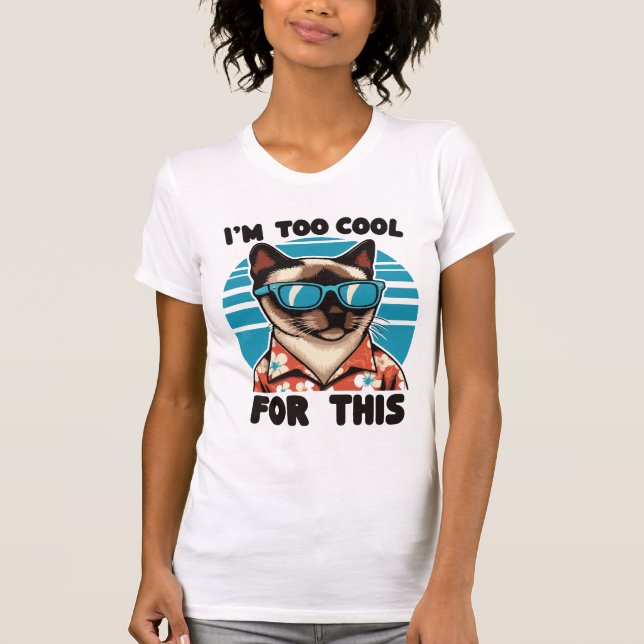Camiseta Siamese Shade of Cool (Anverso)