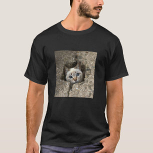 Camiseta Siamix-gato sora saliendo del agujero_001
