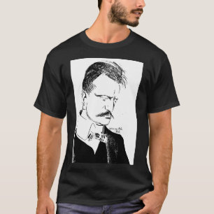 Camiseta Sibelius: bosquejo de Albert Engström (1904)