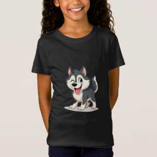 Camiseta Siberian Husky descarado
