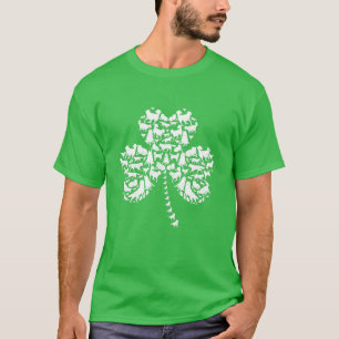 Camiseta Siberian Husky Dog Lover St Patrick's Day Puppy Co