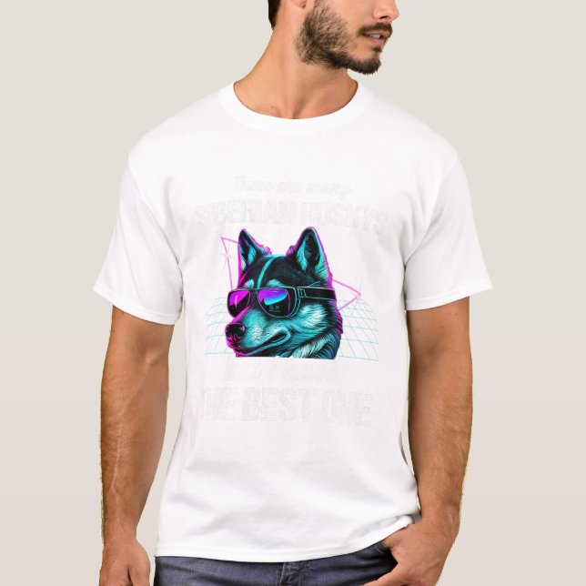 Camiseta Siberian Husky Dog Siberian (Anverso)
