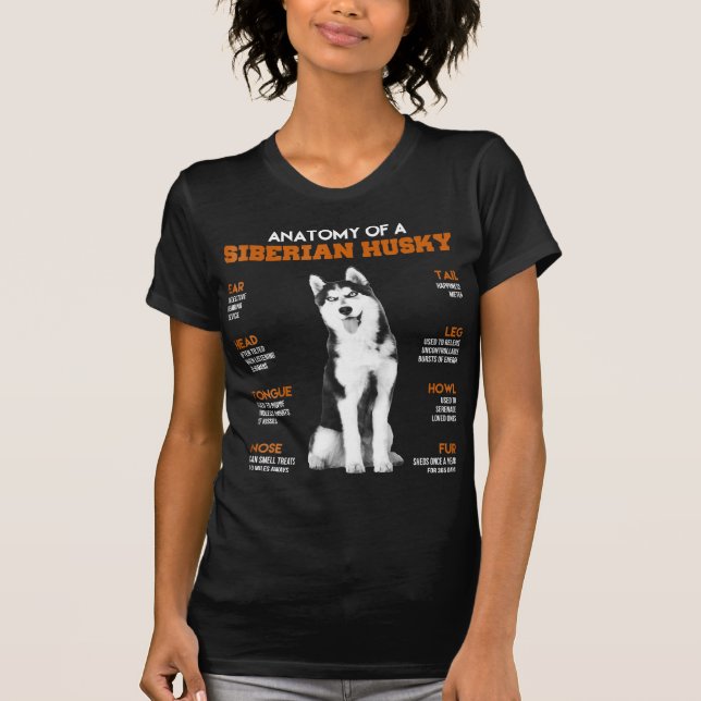 Camiseta Siberian Husky Dogs| Funny Gift (Anverso)