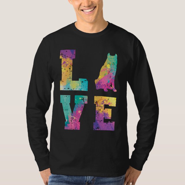Camiseta Siberian Husky Love (Anverso)