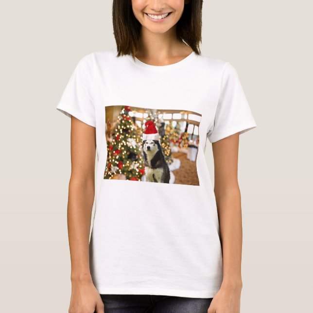 Camiseta Siberian Husky Tees (Anverso)