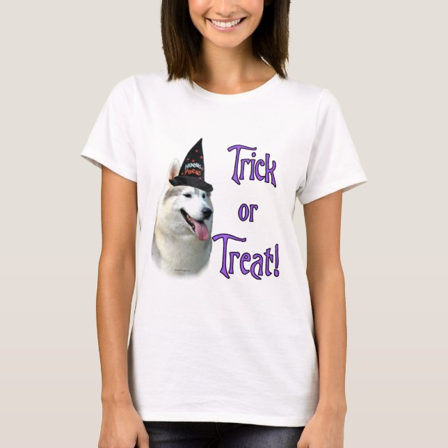 Camiseta Siberian Husky Trick (Anverso)